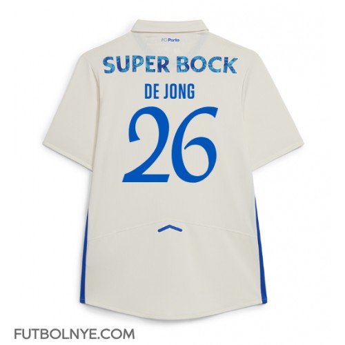Camiseta Porto Luuk de Jong #26 Tercera Equipación 2025-26 manga corta